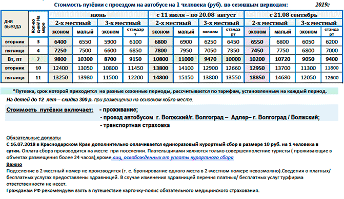 Пансионат «Эдем» цены